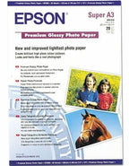 Papier Brillant Epson A3+ Premium x20