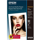Epson A4 Archival Matte 50 sheets 189g/m²
