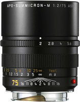 Leica 11637 APO-Summicron-M 2.0/75mm Asph. Black