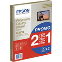 Epson A4 Premium Glossy 2x15 sheets 255g/m²
