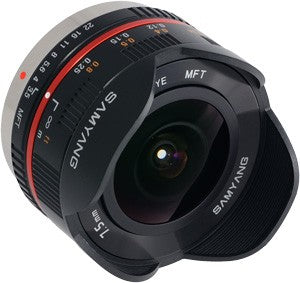 Samyang 7.5mm F3.5 MFT Noir