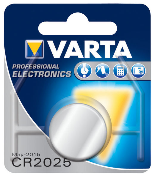 Varta CR2025 Lithium 3 Volt battery