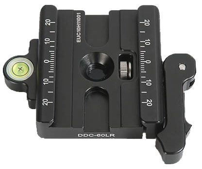 Serrage Sunwayfoto avec Plaque à Dégagement Rapide DDC-60LR