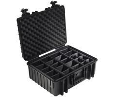 B&W outdoor.case Type 6000 black + Divider System