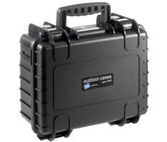 B&W type Valises d'extérieur 3000 noir + séparateur