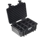 B&W type Valises d'extérieur 3000 noir + séparateur