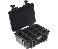 B&W type Valises d'extérieur 3000 noir + séparateur