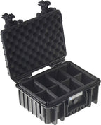 B&W type Valises d'extérieur 3000 noir + séparateur
