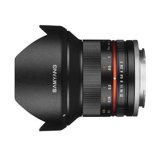 Samyang 12mm F2.0 NCS CS Fuji X Noir