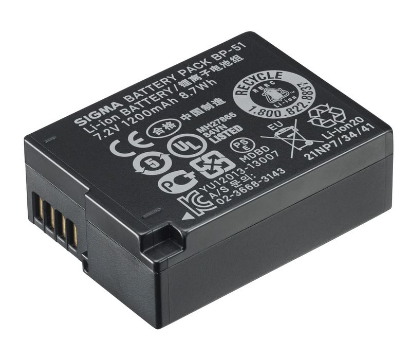 Sigma BP51 Batterie