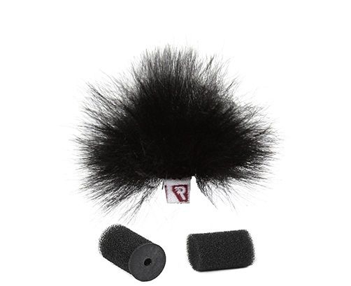 Bonnette Anti-Vent Rycote Ristretto pour Micro Cravate Noir