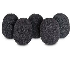 Rycote Lavalier Foams Noir (10 Paquets de 5)