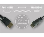 Atomos Coiled Mini HDMI to Full HDMI (30-45cm)