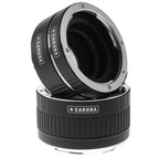 Caruba Set de bagues allonge Canon M-Serie Aluminium