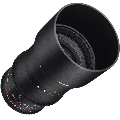 Objectif Samyang 135mm T2.2 VDSLR pour Canon