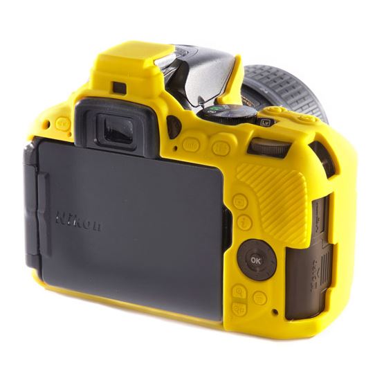 EasyCover Cameracase Nikon D5500 en D5600 Jaune
