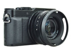 JJC LH-43LX100 Lens Hood Black