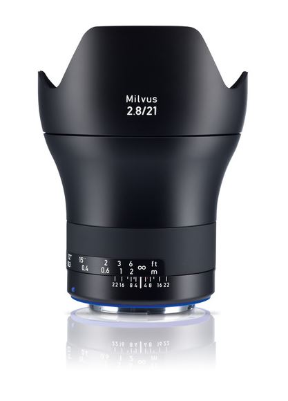 Zeiss Milvus 21mm F2.8 Monture ZE
