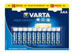 Varta High Energy AAA battery 10-pack
