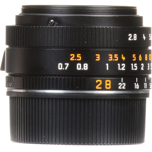 Leica 11677 Elmarit-M 28mm f/2.8 Asph. Black
