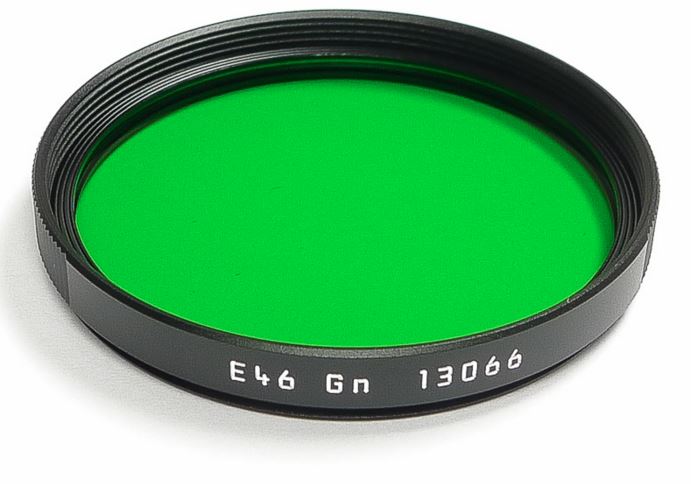 Leica 13066 Filter Green E 46 black