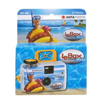 AgfaPhoto Appareil Photo Jetable Le Box Ocean