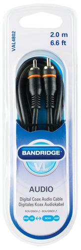 Bandridge Digital Coax Audio Cable, 2.0m