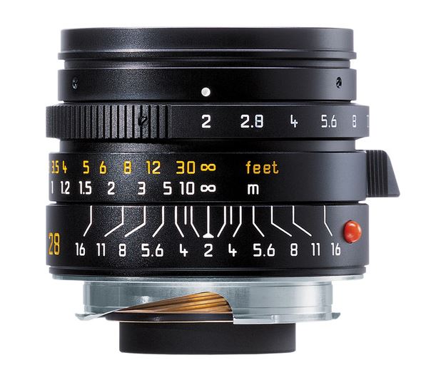 Leica 11668 Summilux M f/1.4 28mm Asph. Black