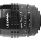 Lensbaby Velvet 56 Sony E-Mount Black