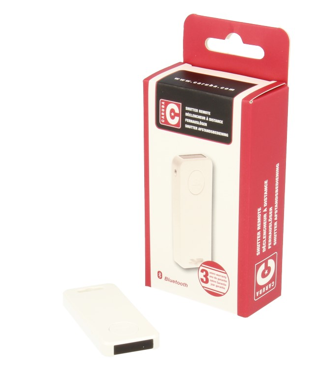 Caruba Télécommande Bluetooth pour IOS/Android blanc