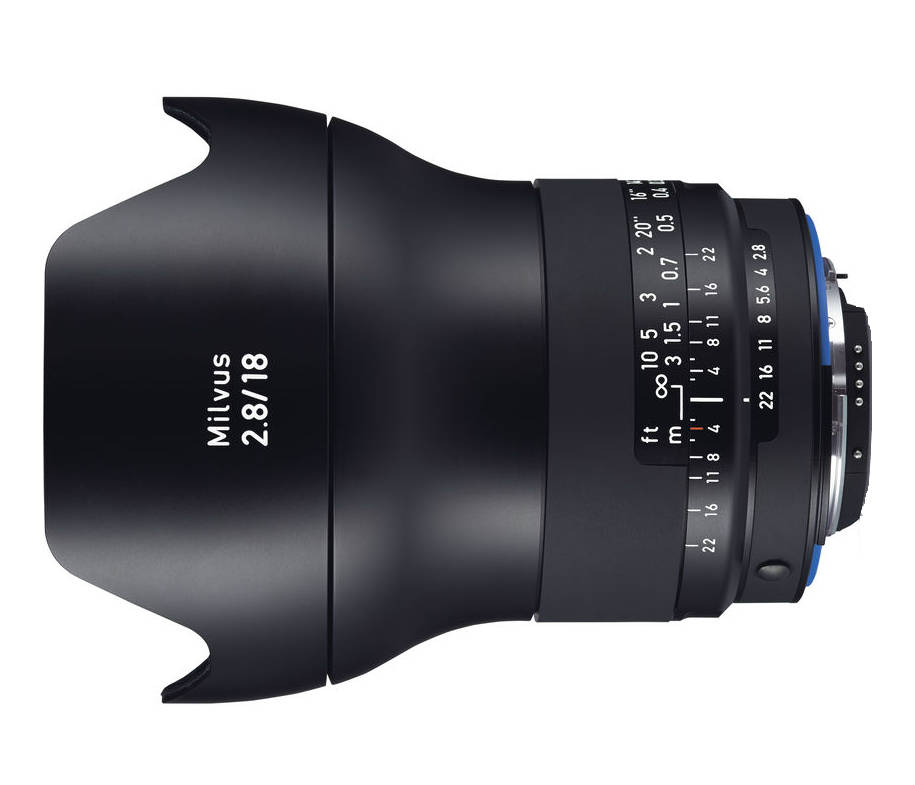 Zeiss Milvus 18mm F2.8 ZF.2-Mount