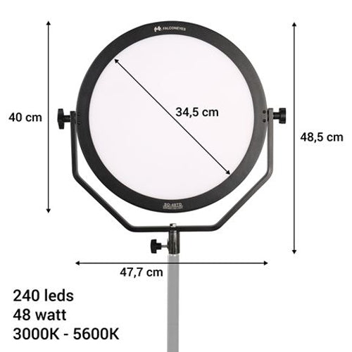 Lampe LED Falcon Eyes Bicolore Sophiez SO-48TD 230 V