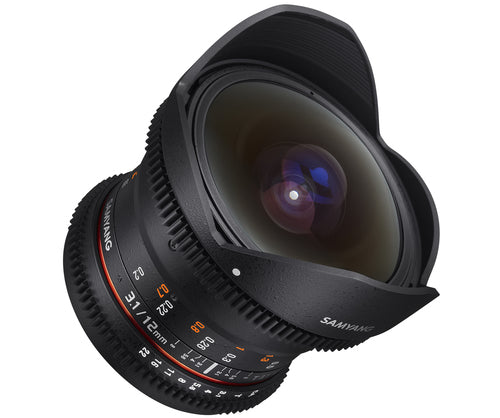 Samyang 12mm T3.1 VDSLR ED AS NCS fisheye Sony type E