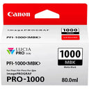 Canon PFI-1000MBK Noir Mat