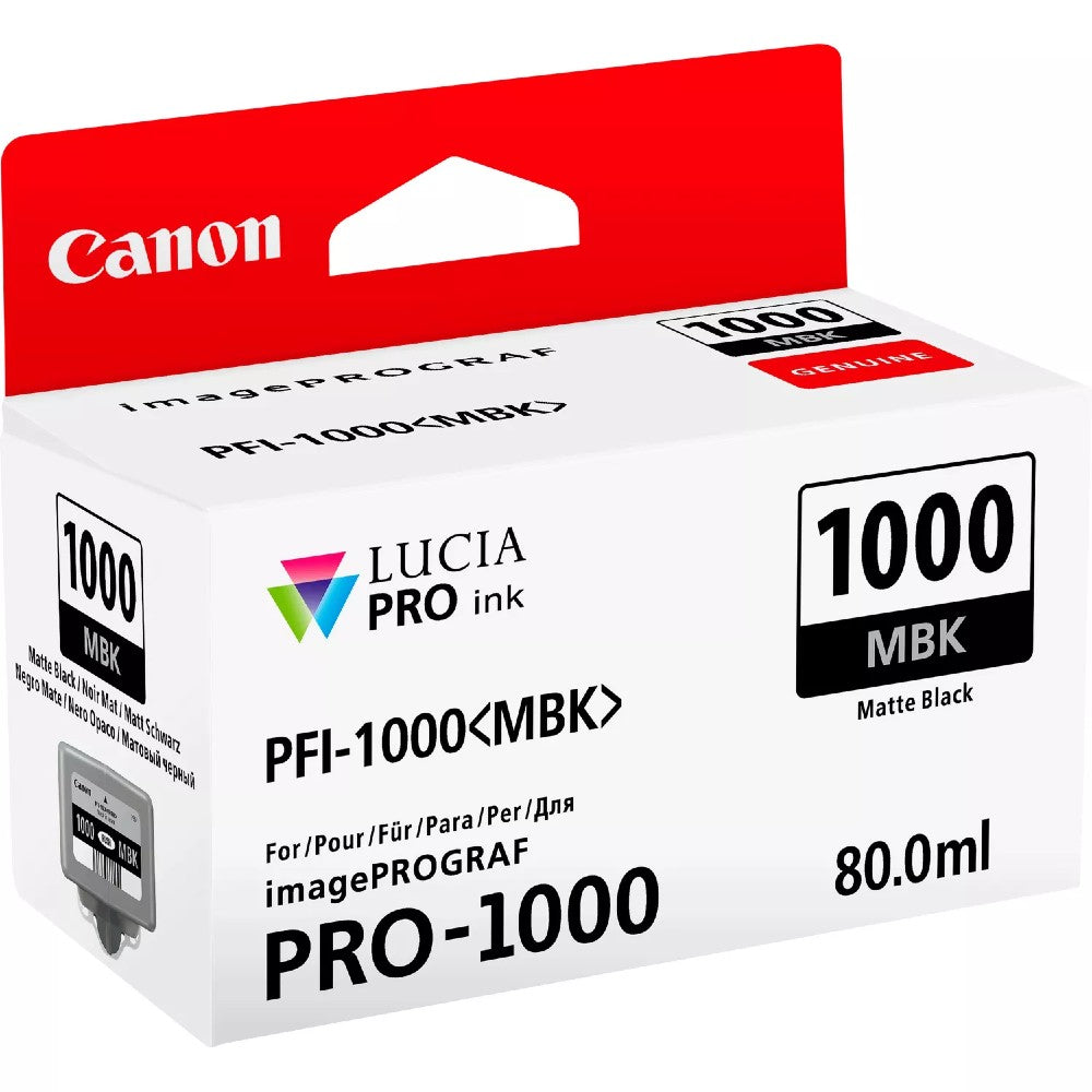 Canon PFI-1000MBK Noir Mat