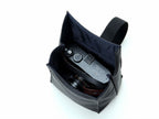 Artisan & Artist ACAM 77 pochette en cuir souple noir