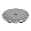 Vis adaptatrice Caruba 3/8 pouce mâle - 1/4 pouce femelle avec plaque de recouvrement en caoutchouc