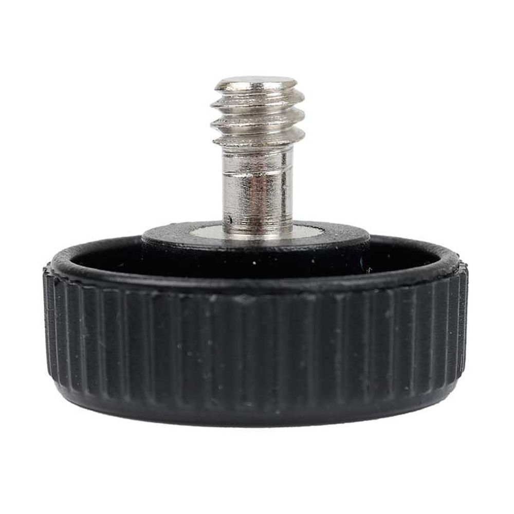 Adaptateur Caruba vis 1/4"M - 1/4"F avec poignée plastique - court
