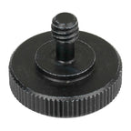 Vis adaptateur Caruba 1/4"M - 1/4"F avec poignée en métal - noir
