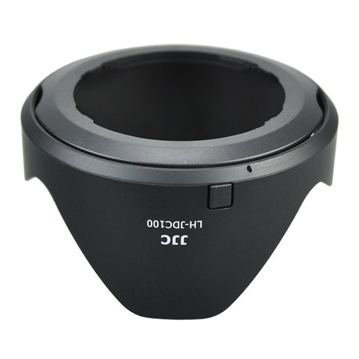 JJC LH-JDC100 lens hood (Canon LH-DC100 + Canon FA-DC67B filter adapter ring)