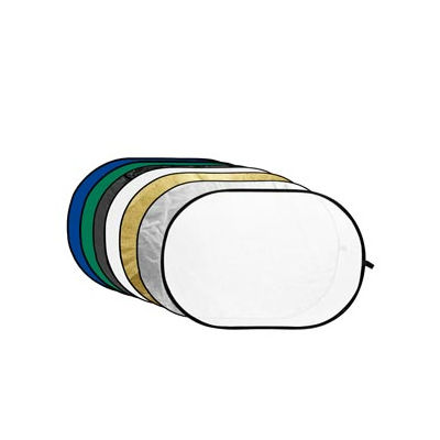 Godox 7-in-1 Or, Argent, Noir, Blanc, Translucent, Bleu, Vert - 100x150cm