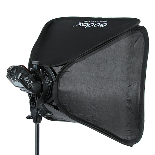 Godox Support Speedlite Bowens + Boîte à Lumière 60 x 60