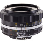 Voigtlander Ultron 40mm f/2.0 ASPH SLII-S AIS Nikon Noir