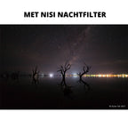 Filtre de nuit naturel NiSi 150x150mm pour photographie de nuit et astrophotographie