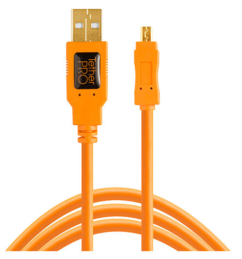 TetherTools Thether Pro USB 2.0 A Mâle vers Mini-B