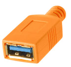 Câble Rallonge Femelle Tether Tools TetherPro USB-C vers USB 4,6 m Orange