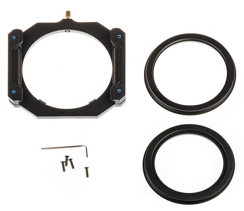 Benro FG100 Support de filtre universel avec bague d'objectif 77mm et 82mm