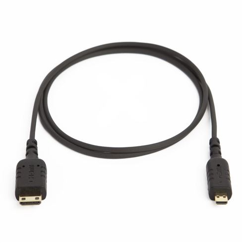 Câble 8Sinn eXtraThin Micro HDMI - Mini HDMI 80 cm