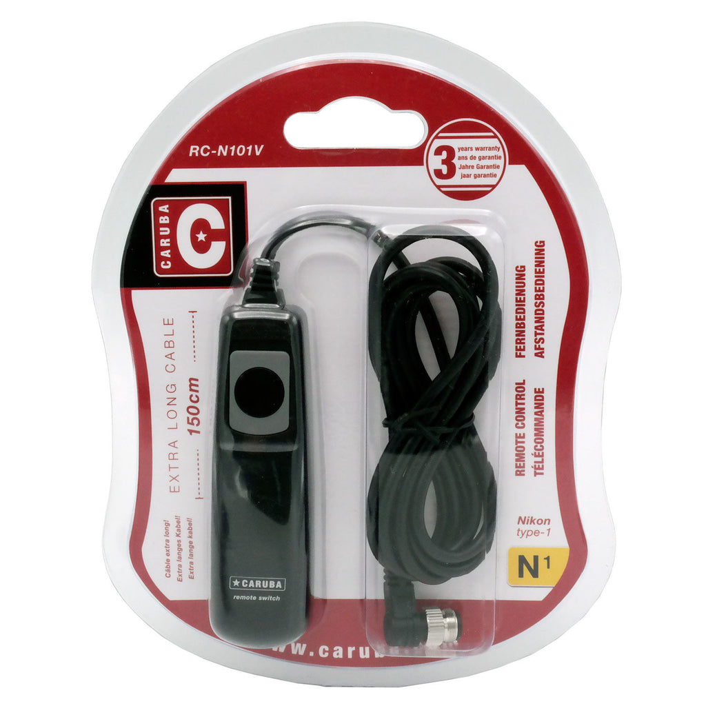 Télécommande Filaire Caruba Type 1 Nikon 1,5 M (Nikon MC-30 DC0)