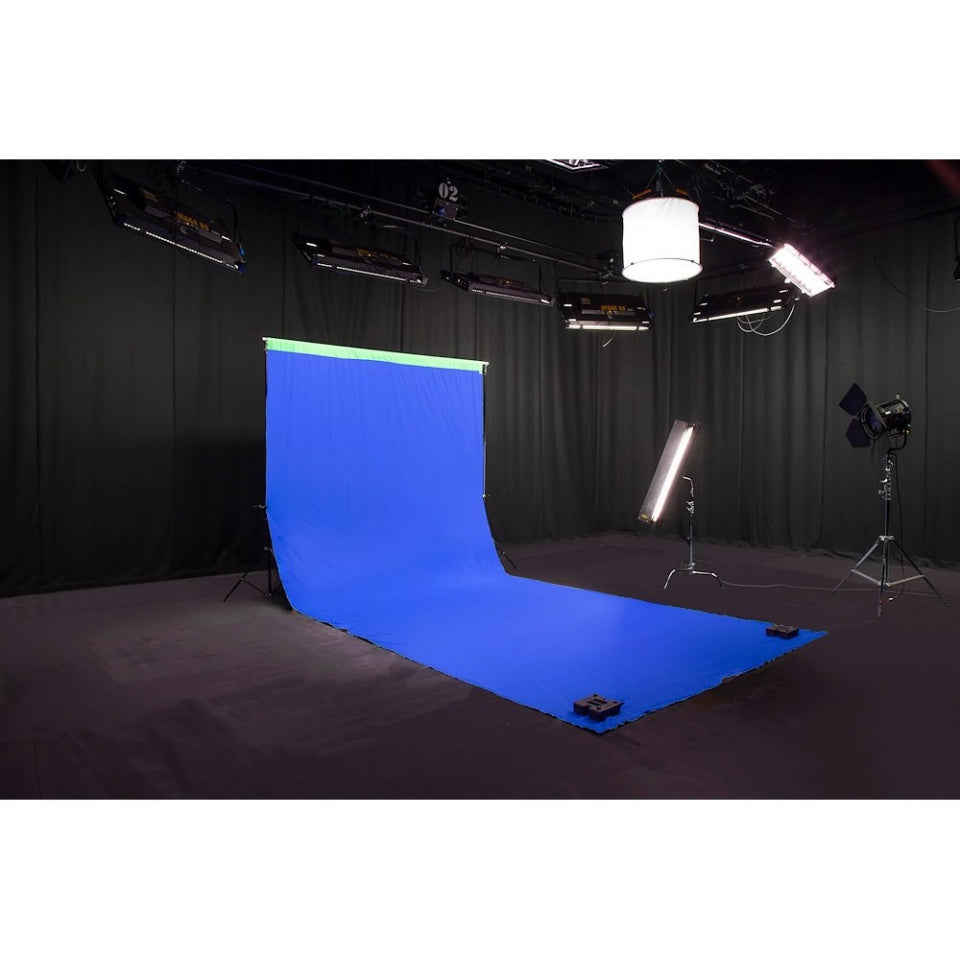 Manfrotto LL LC5887 Rideau Chromakey 300x700cm bleu/vert Réversible
